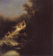 REMBRANDT Harmenszoon van Rijn The Abduction of Proserpine oil painting on canvas